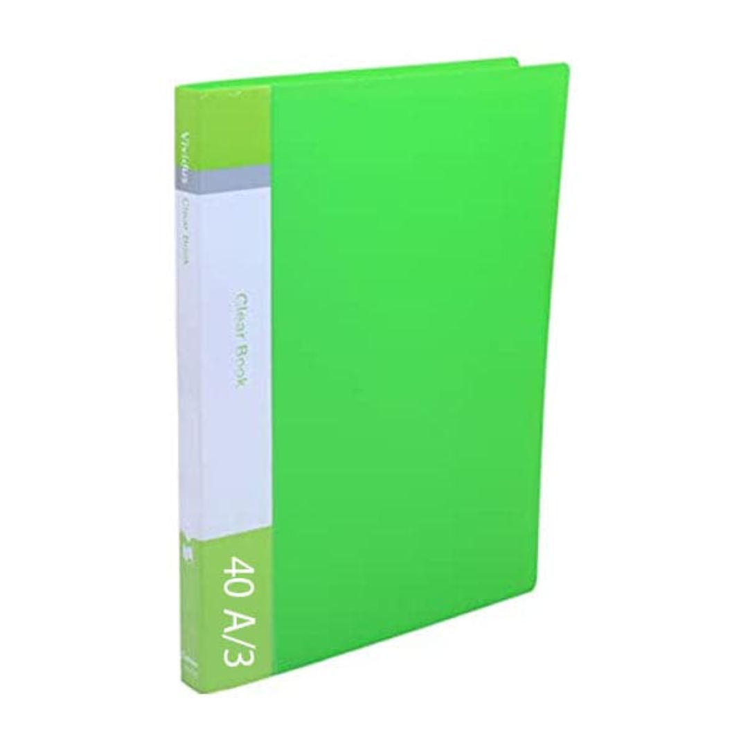 PENTA DISPLAY BOOK A4 40PKTS ASS CLRS